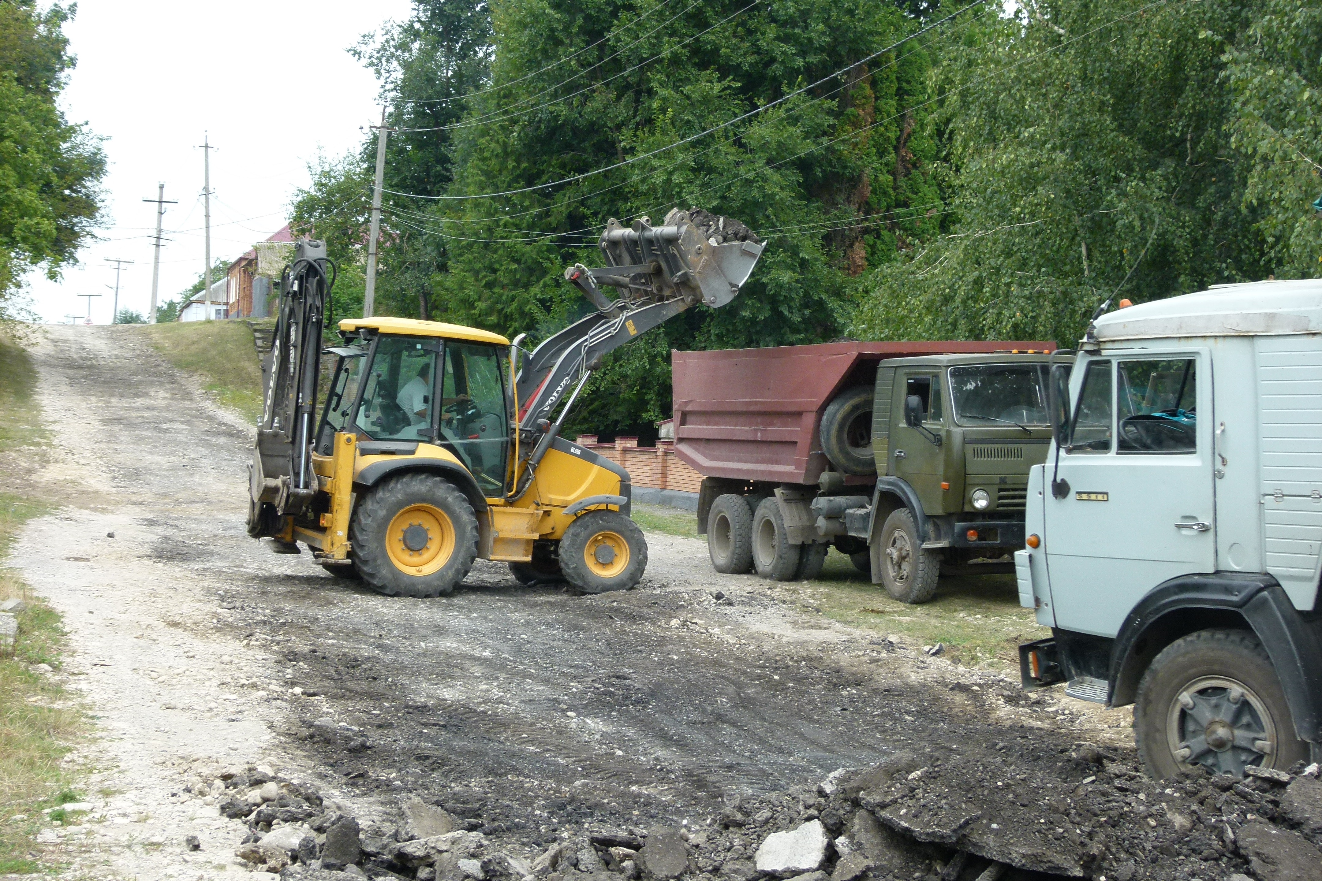 дороги в селах